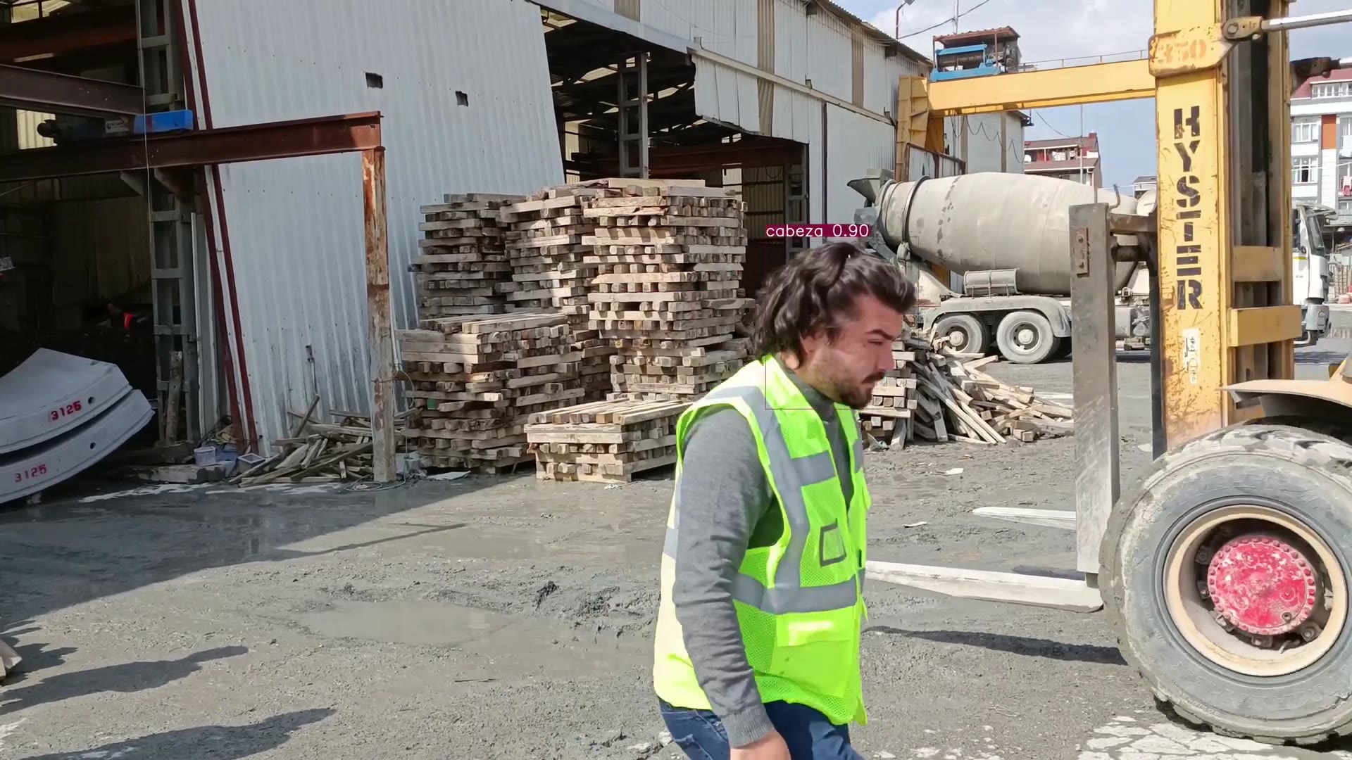 Detección de EPP en faena